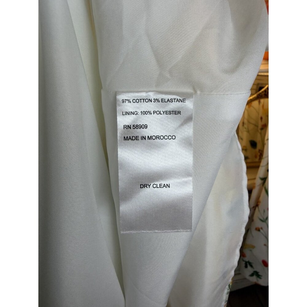 Antonio Melani X Style By Simkins Size 10 Hannah Green Yellow Floral Maxi Dress - Picture 8 of 16